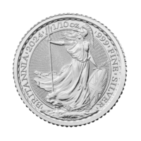 2025 1/10 oz British Britannia Silver Coins