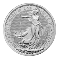 2025 1 oz British Britannia Platinum Coins