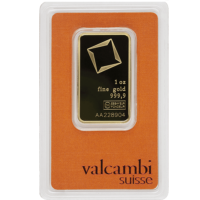 1 oz Valcambi Gold Bar
