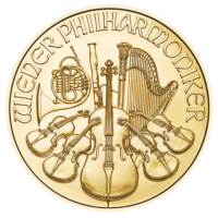 2025 1/10 oz Austrian Gold Philharmonic Coin